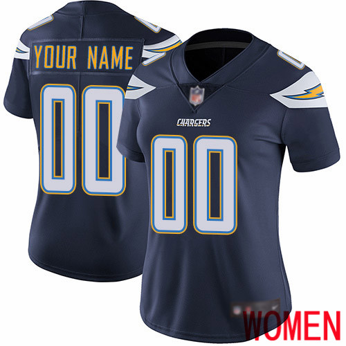 Limited Navy Blue Women Home Jersey NFL Customized Football Los Angeles Chargers Vapor Untouchable